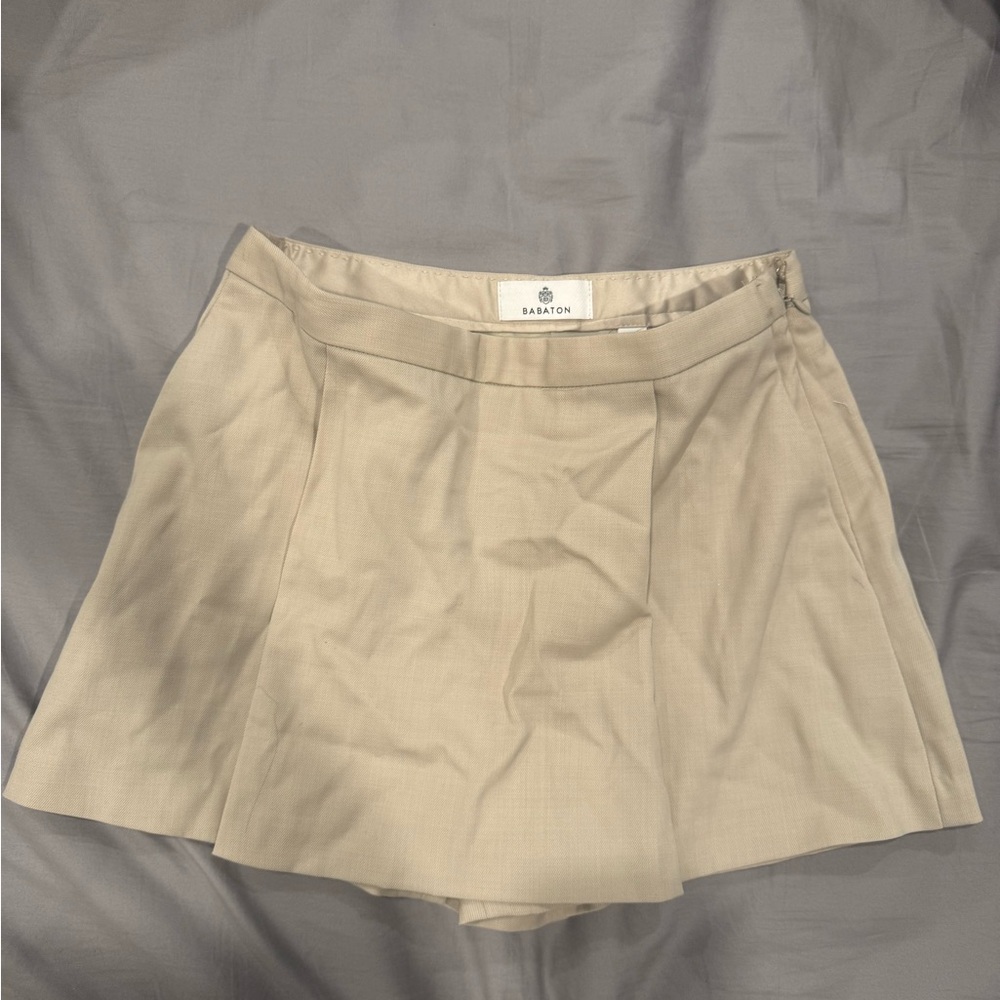 Babaton Cream Women's Skorts